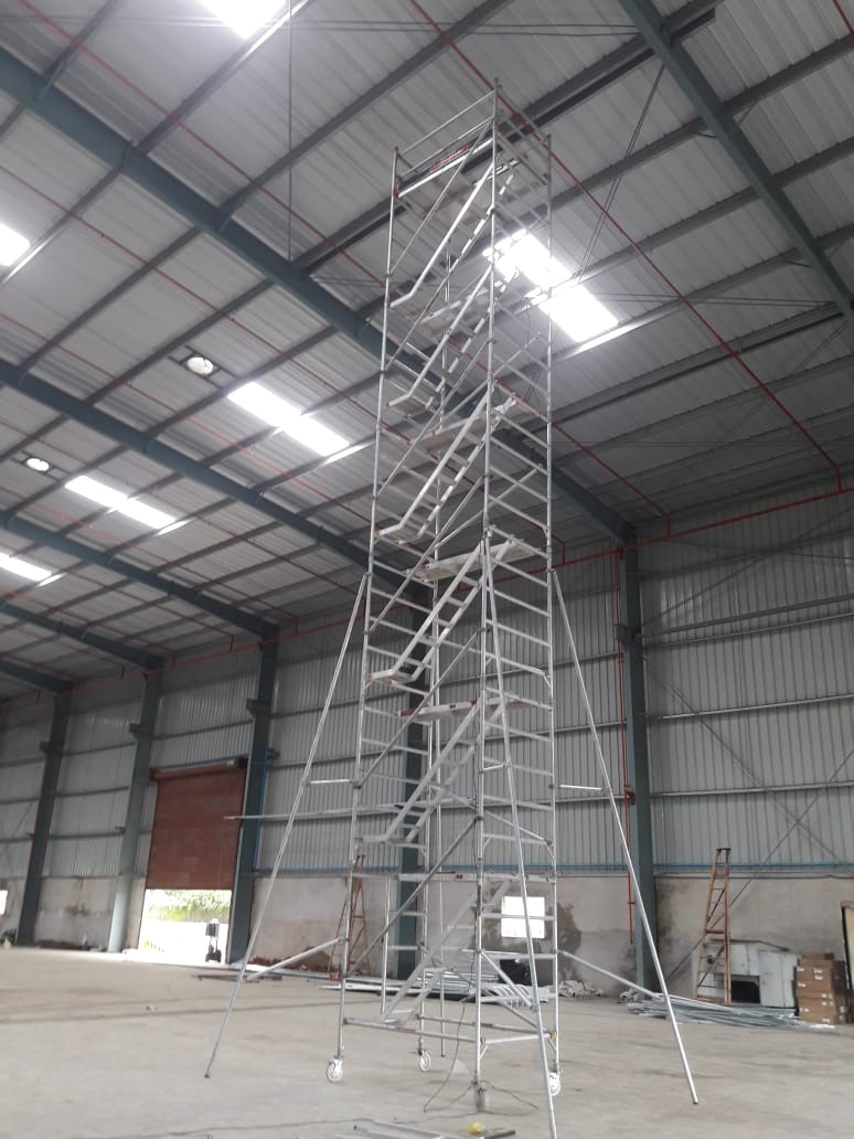 Aluminium Movable Scaffolding tall tower